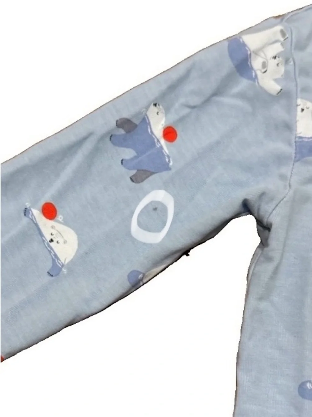Magnetic Me Roly Poly Modal Magnetic Footie Pajama Sleeper Size 6-9 Months Baby